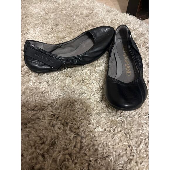🎉Cole Haan zero grand black ballet flats! Retail $150 - Picture 1 of 5